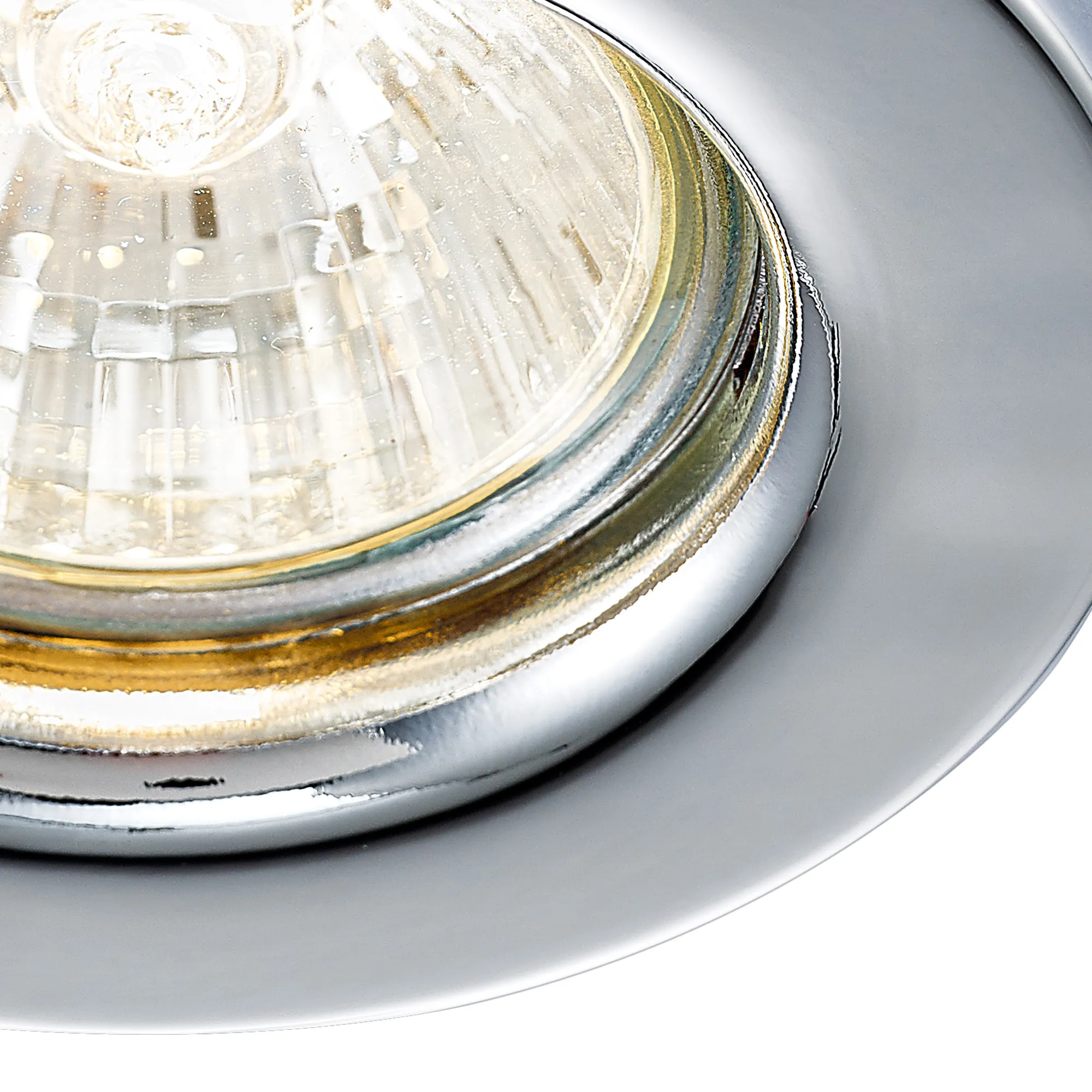 Hudson GU10 Fixed Downlight, Cut Out 60mm Polished Chrome D0036  Deco Hudson
